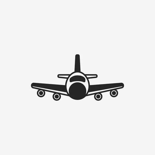 Icono del avión — Vector de stock