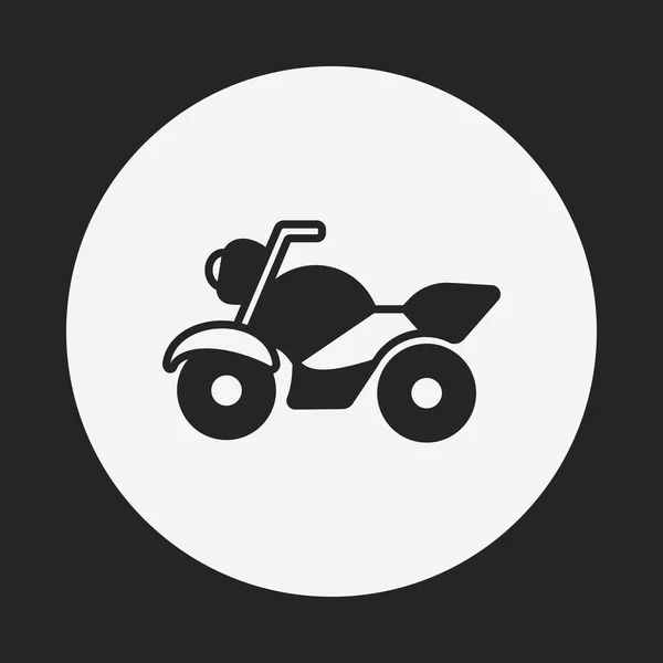Icono de la mortocicleta — Vector de stock