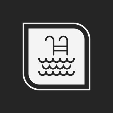 Yüzme Havuzu işareti simgesi