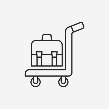 bavul satırı simgesi