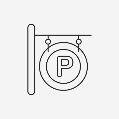 Park yeri simgesi simgesi