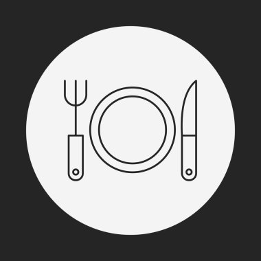 sofra satırı simgesi