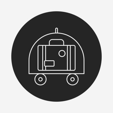 bavul satırı simgesi