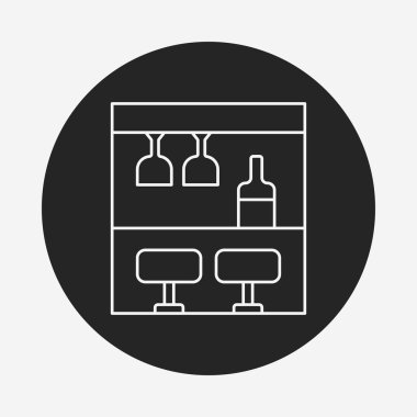 Çubuk çizgisi simgesi