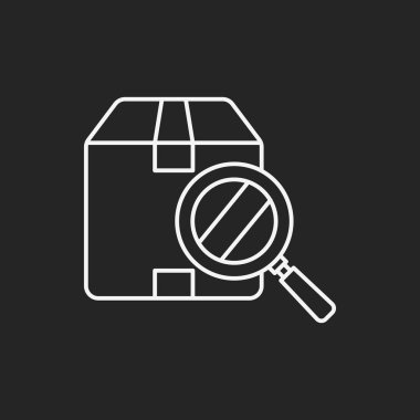 Lojistik nakliye satırı simgesi