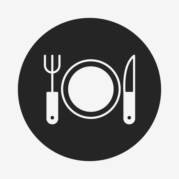 Tableware icon — Stock Vector