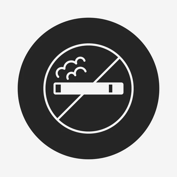 Keine Raucher-Ikone — Stockvektor