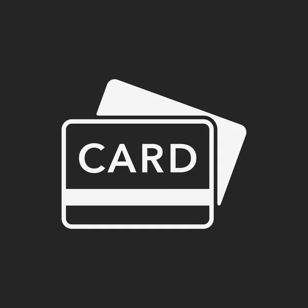 Ícone de cartão de crédito —  Vetores de Stock