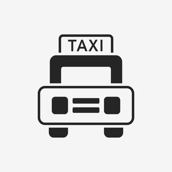 Icona del taxi — Vettoriale Stock