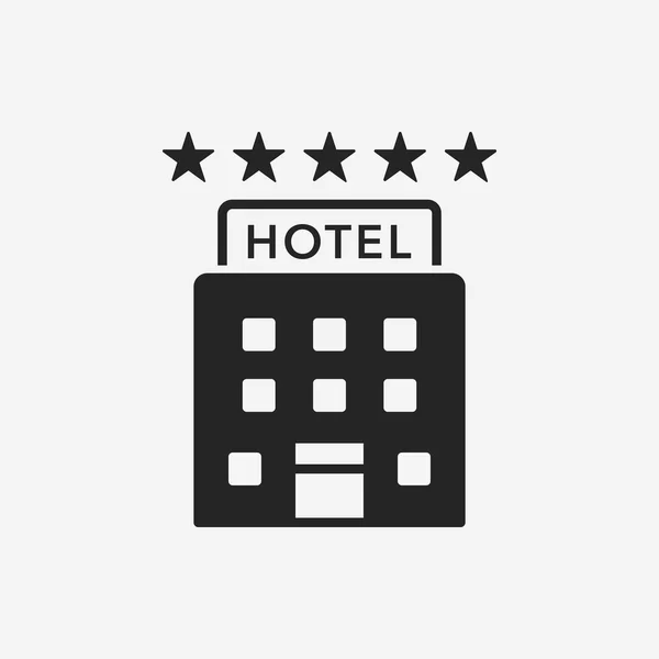 Hotel pictogram — Stockvector