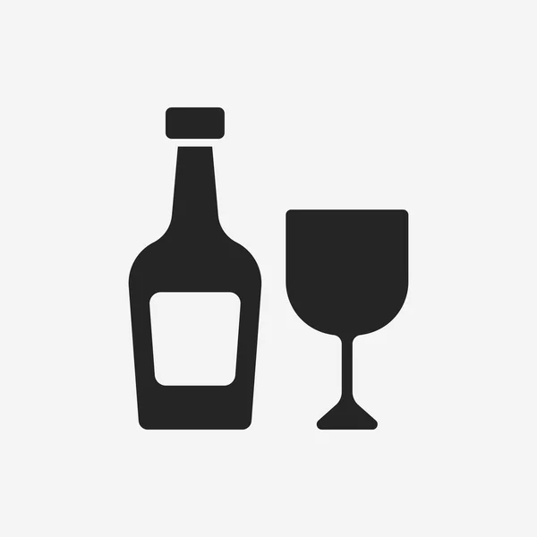 Champagne pictogram — Stockvector