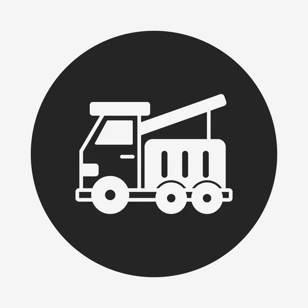 Icono de camión logística — Vector de stock