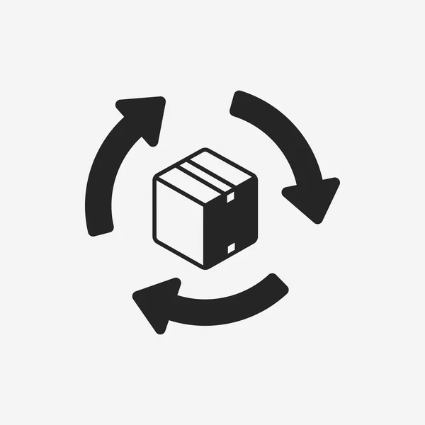 Logistika nákladní ikona — Stockový vektor