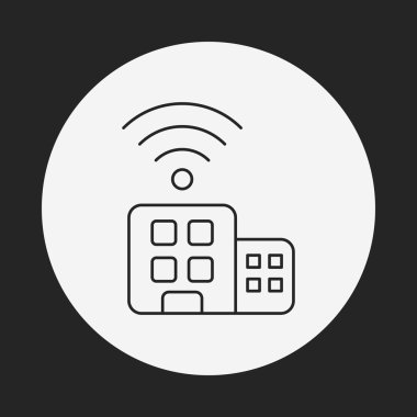 Kablosuz satırı simgesi