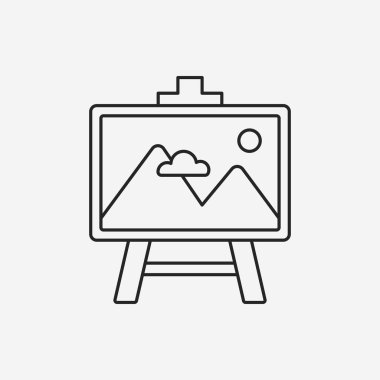 Resim Sanat satırı simgesi