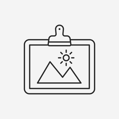 Resim Sanat satırı simgesi