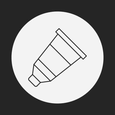 Pigment boya satırı simgesi