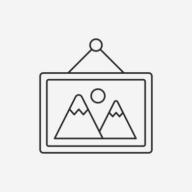 Resim Sanat satırı simgesi