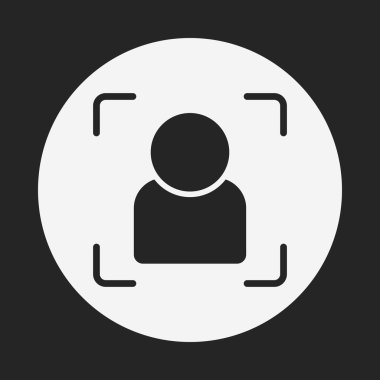 Kamera otomatik odaklama simgesi