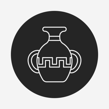 çanak çömlek satırı simgesi