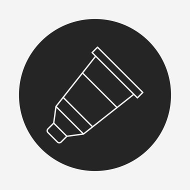 Pigment boya satırı simgesi