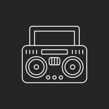 Radyo çizgisi simgesi