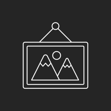 Resim Sanat satırı simgesi