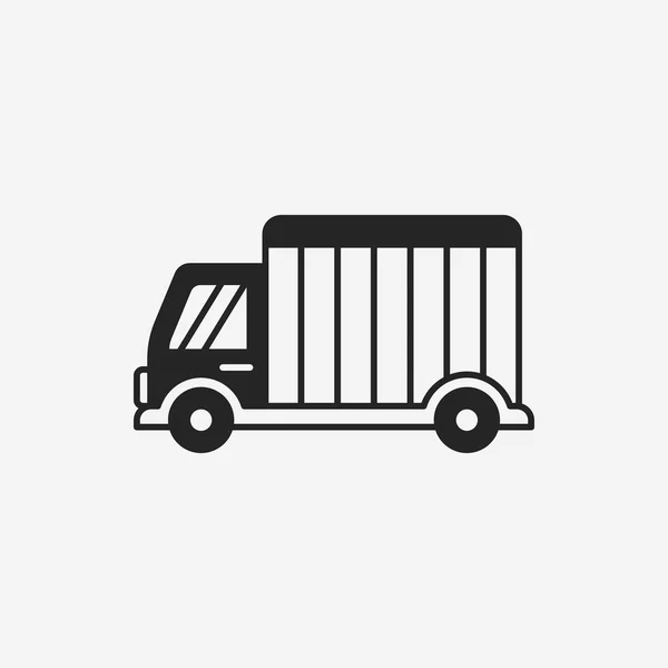 Ícone de caminhão logística — Vetor de Stock