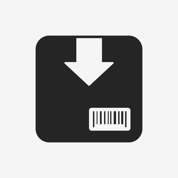 Logistiek vracht pictogram — Stockvector