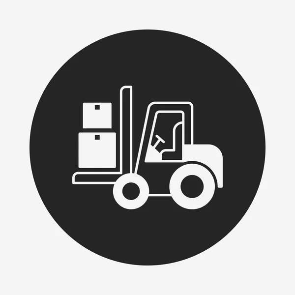 Logistika truck ikona — Stockový vektor