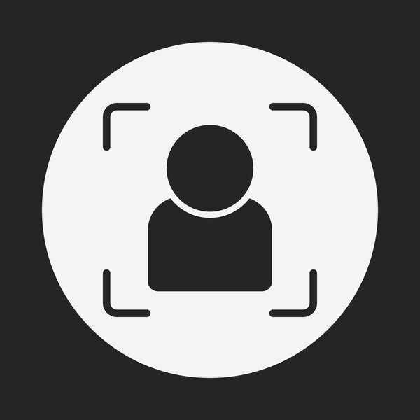 Иконка автофокуса камеры
