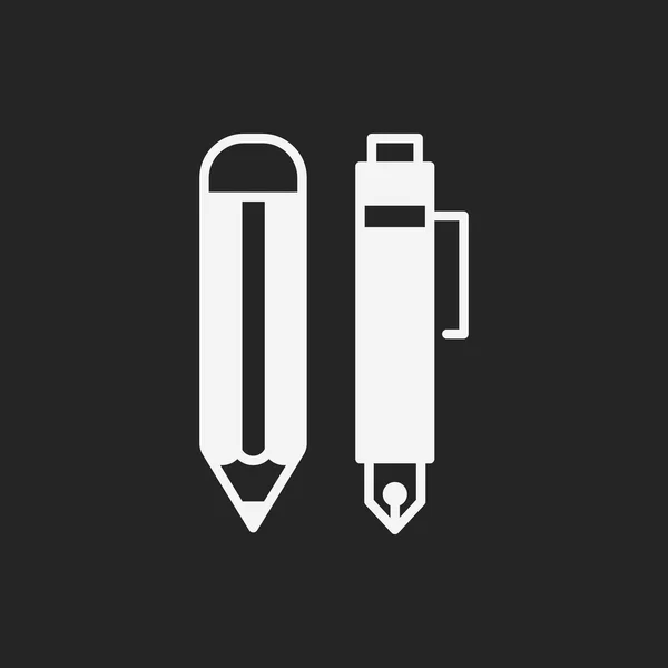 Icono de lápiz — Vector de stock