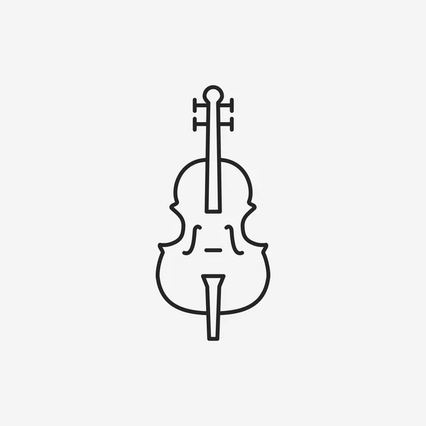 Musikinstrument-Ikone — Stockvektor