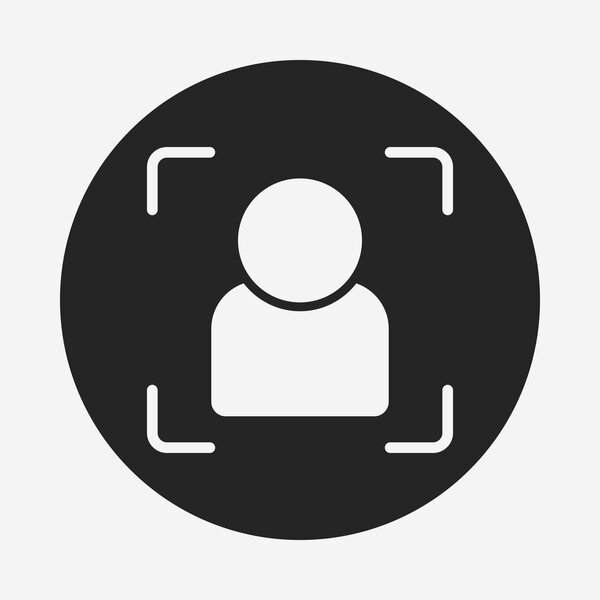 Иконка автофокуса камеры
