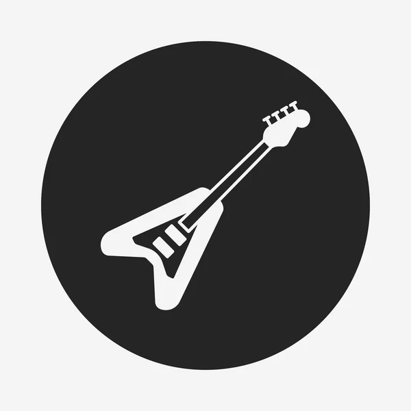 Musikinstrument-ikonen — Stock vektor