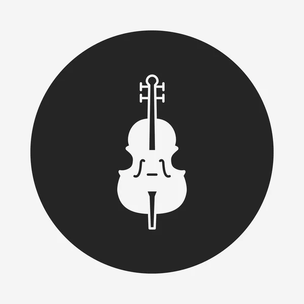 Icona dello strumento musicale — Vettoriale Stock