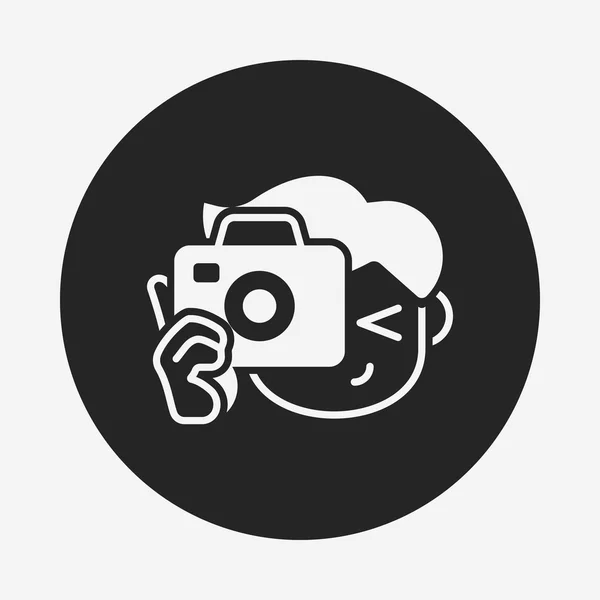 Photographer icon — Stock Vector