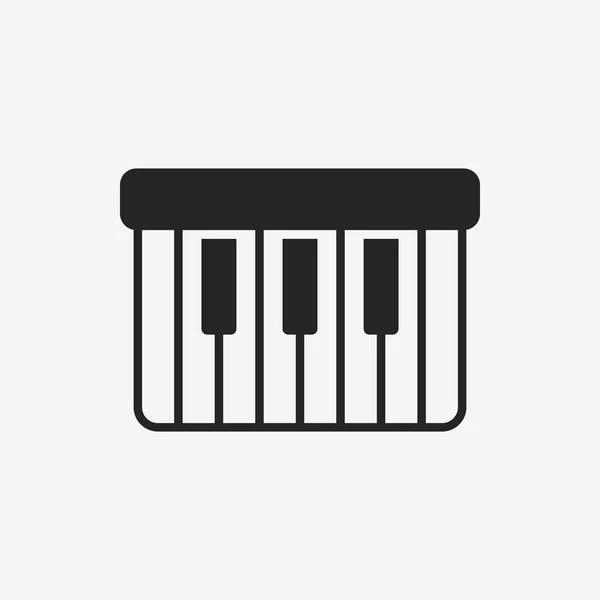 Icône d'instrument de musique — Image vectorielle