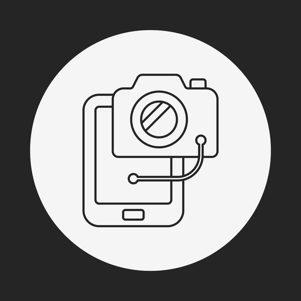 Icono de transferencia de fotos — Vector de stock