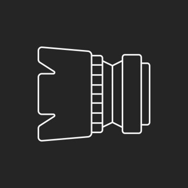 Kamera çizgisi simgesi