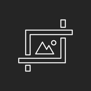 kamera derinliği alan satırı simgesi