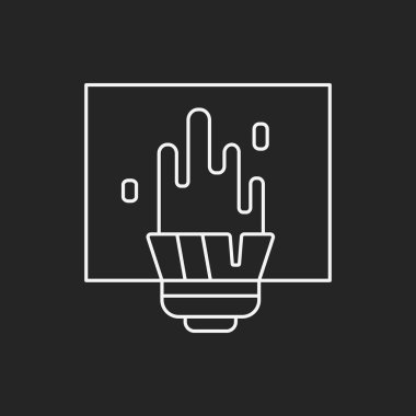 Resim Sanat satırı simgesi