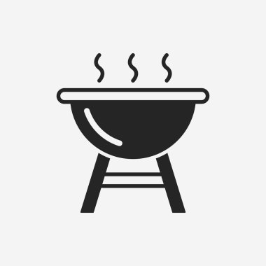 Barbekü fırın simgesi