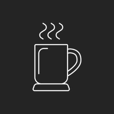 sıcak kahve satırı simgesi