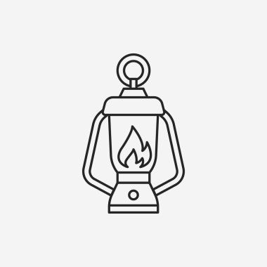 kamp ışık satırı simgesi