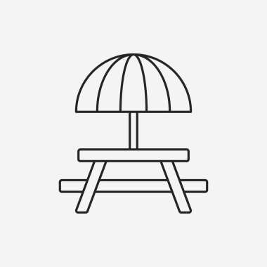 Kamp tablo satırı simgesi