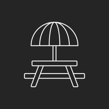 Kamp tablo satırı simgesi