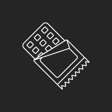 çikolata satırı simgesi