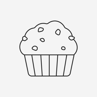 tatlı kek satırı simgesi