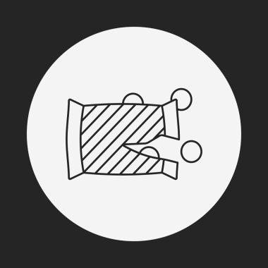 şeker satırı simgesi